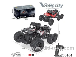 Six-Wheel Alloy RC Climbing Car included battery