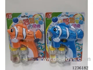 Clownfish bubble gun not included battery