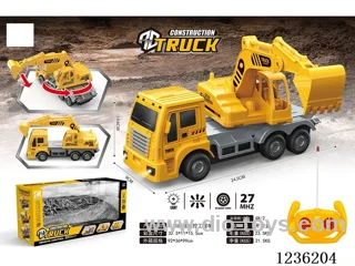 1: 20 4ch rc engineering excavator with light not included battery