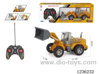 1:36 4ch rc engineering vehicle not included battery
