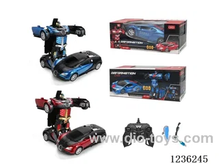 1:14 Bugatti rc deformation vehicle included battery(GCC)