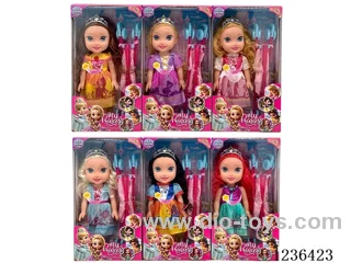 14 inch empty body doll with cart accessory/ music 6 models mixed included battery