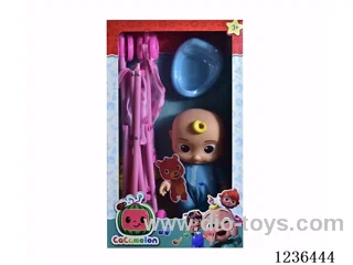 10 inch vinyl doll set Included battery