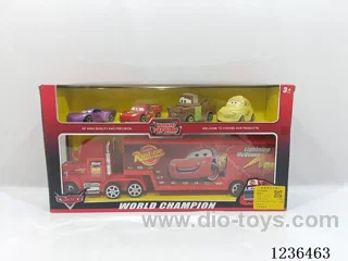 inertia car(big)+pull back car (small)