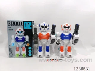 Spinning Egg Shooting Robot W L/M notIncluded Battery