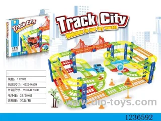 B/O track not included battery 117PCS