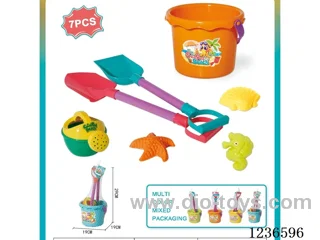Beach Flower Bucket 7pcs
