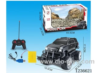 1:12 RC Cadillac 4ch Big Wheel RC car (included battery) )