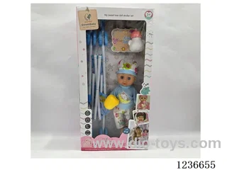 11 inch Doll + Trolley+Accessories included battery