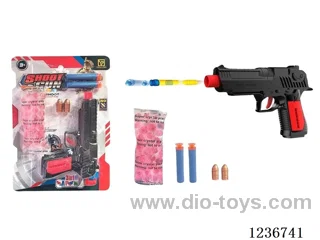 Soft bullet gun