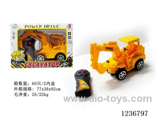 2ch RC engineering vehicle not included battery