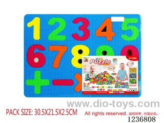 EVA Numeric Jigsaw Puzzle