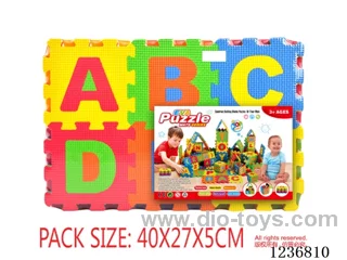 EVA English Alphabet and Numbers Jigsaw 36pcs