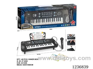 37-key Multifunctional Electronic Piano not included battery