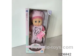 14 inch Empty Body doll with 4 IC included battery