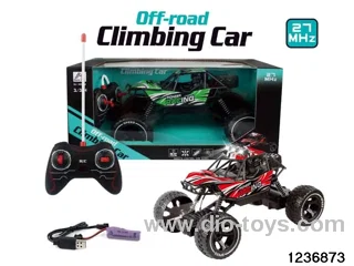 1:14 4 ch rc climbing car with light，include battery
