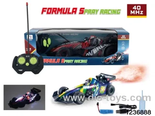 1:18 5 ch rc spray car with light，include battery