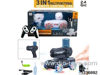 2.4G 11 ch rc stunt car with light/music，include battery
