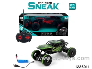 1:18 4 ch rc alloy climbing car ，include battery