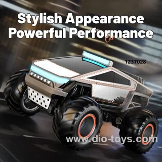 Cyberpunk Pickup Off Road Bigfoot (Alloy Version) in color box