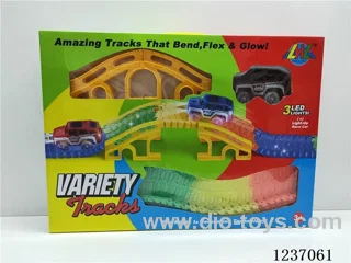 Glow-in-the-Dark Track 168PCS not included battery