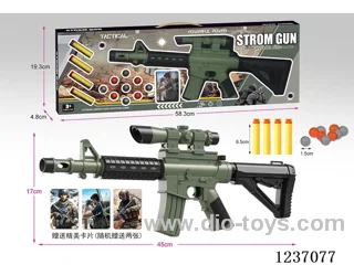 M416 ping pong soft bullet gun