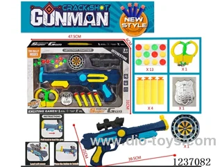 Dual-use soft bullet Space Gun