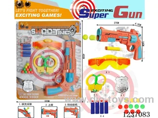 Dual-use Revolver soft bullet gun