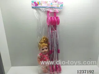 12 inch doll with big trolley / IC included battery