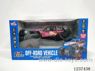 1:12 RC 4WD Lighted Climbing Car included battery