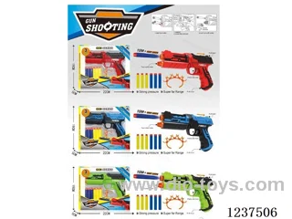 soft bullet gun 3 colors mixed