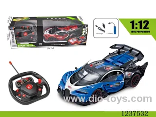 1:12 RC Bugatti Racing Car 2 colors mixed included battery