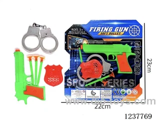 gun toys set (with handcuffs/badge)