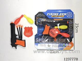 gun toys set (with Bowling/badge)