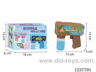 Automatic bubble gun with light not included battery