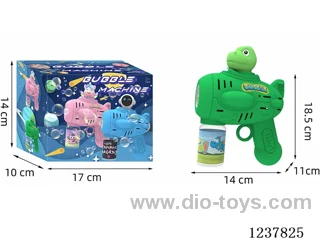 Automatic bubble gun with light not included battery