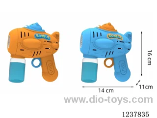 Automatic bubble gun with light not included battery