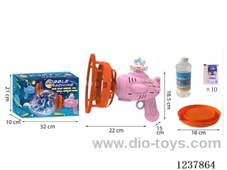 bubble gun not included  battery (Bubble in Bubble)