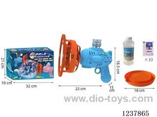 bubble gun not included  battery (Bubble in Bubble)