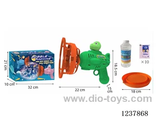 bubble gun not included  battery (Bubble in Bubble)