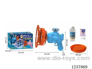 bubble gun not included  battery (Bubble in Bubble)