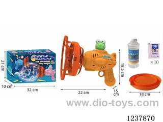 bubble gun not included  battery (Bubble in Bubble)