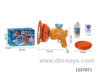 bubble gun not included  battery (Bubble in Bubble)