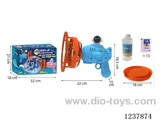 bubble gun not included  battery (Bubble in Bubble)