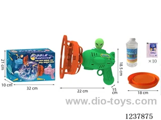 bubble gun not included  battery (Bubble in Bubble)