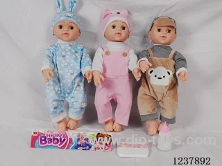 20-inch Vinyl Doll with Drinking and Urination Function/English IC/Accessories
