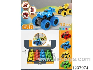 12PCS 4WD inertia car