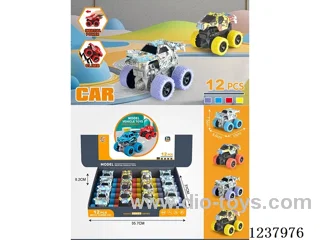12PCS 4WD inertia car