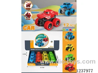12PCS 4WD inertia car