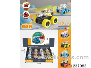 12PCS 4WD inertia car